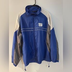 New York Giants NFL Dunbrooke Sports Illustrated Windbreaker Jacket Adult Large